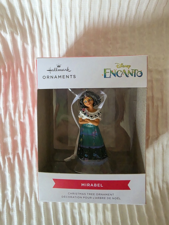 Hallmark Other - Hallmark Encanto Mirabel Teal and White Christmas Ornament